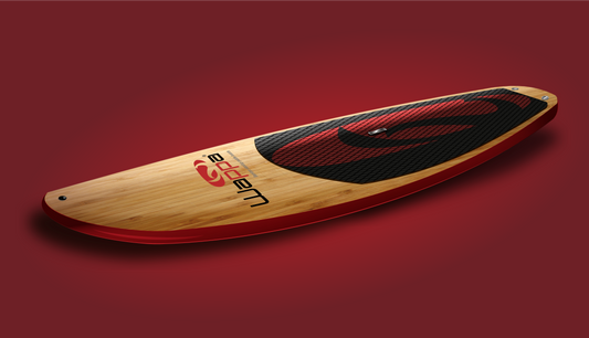Classic stand-up paddle board - Bamboo SUP from Wappa