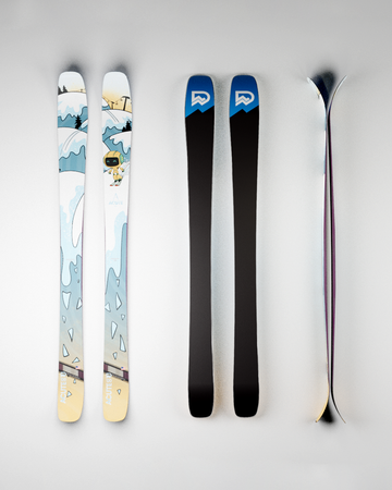 ACUTE v1.1 Youth skis by Deviation Works