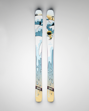 ACUTE v1.1 Youth skis by Deviation Works