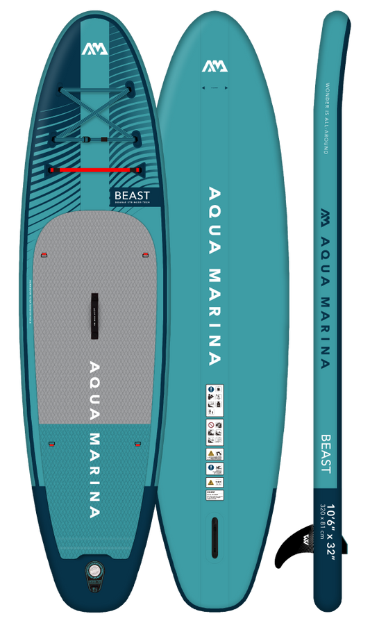 Beast (Aqua Splash) - Advanced All-around iSUP by AquaMarina