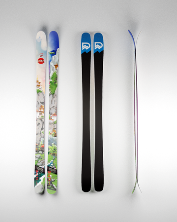 LP 100 v1.1 Skis by Deviation Works