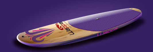 Wind stand-up paddle board - Bamboo SUP from Wappa