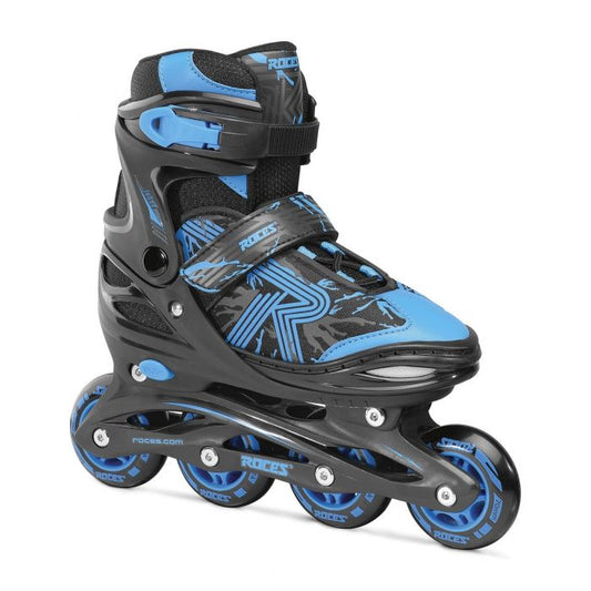 Jokey 3.0 Boys' Inline Skate by Roces - Black and Astro Blue