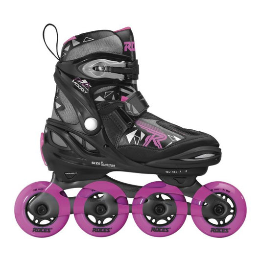 Moody Girl Inline Blades by Roces - Black and Pink