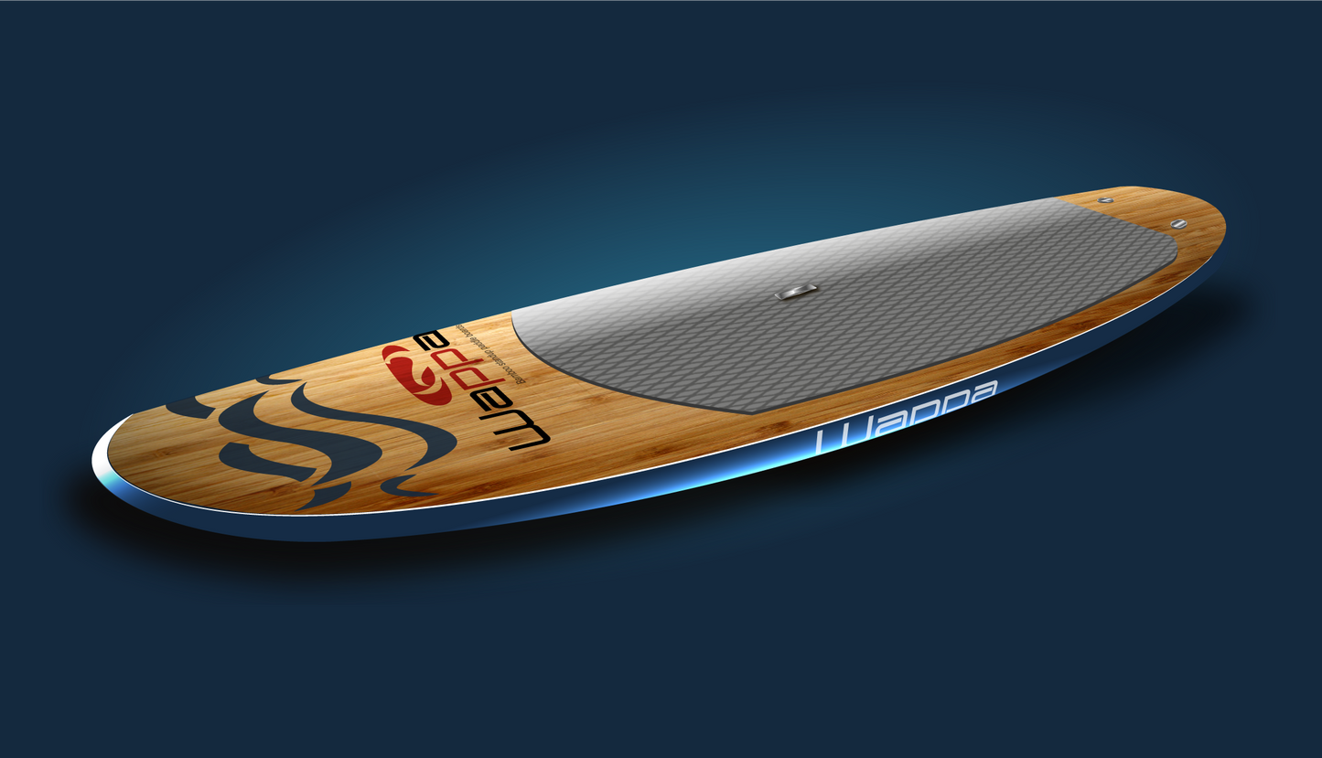 Olas Stand-Up Paddle Board - Bamboo SUP from Wappa