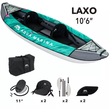 Laxo-320 Recreational Kayak by AquaMarina (2 person)